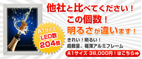 LED�ŔALED�p�l���ɍ��P�x���FLED�d�����g�p